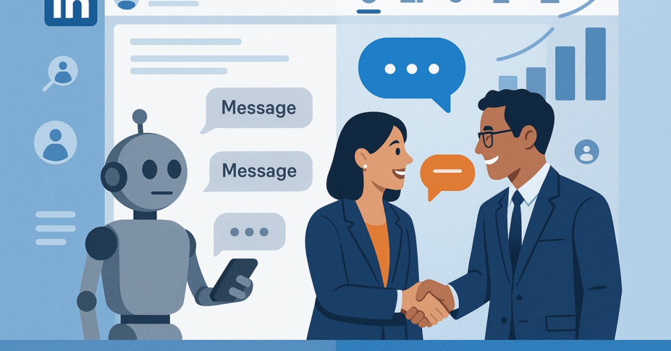 Como fazer o robô do LinkedIn me notar?
